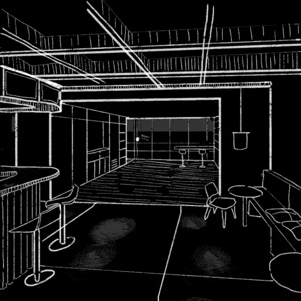 The first sketch — Oficina Carbones Andinos