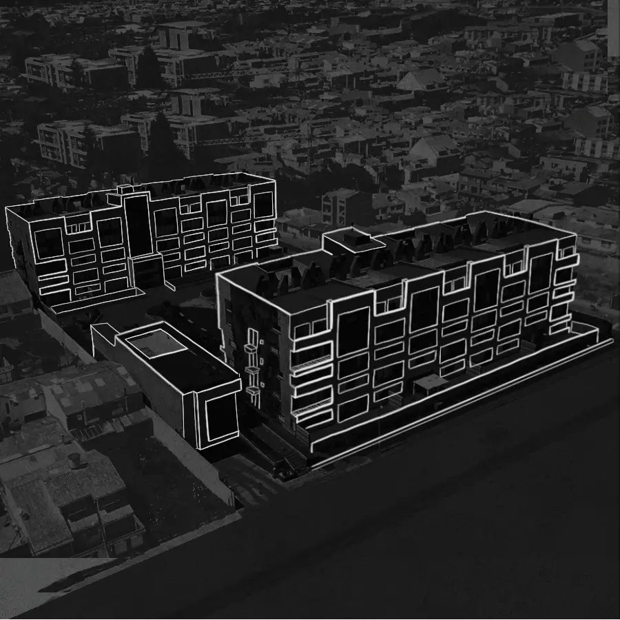 The first sketch — Ecohaus